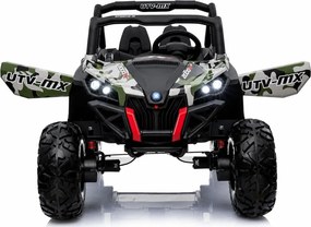 LEAN CARS Elektromobil Jeep XMX603 4x4 v kamuflážnom laku