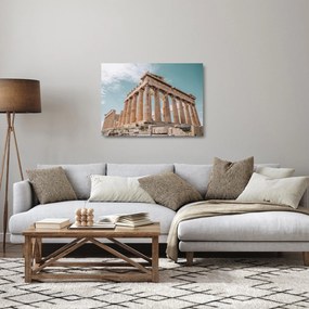 Sklenený obraz - Antický akropolis (70x50 cm)
