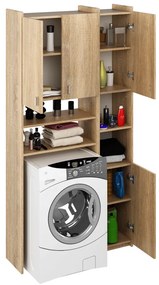 Skrinka nad práčku MIRALI, dub sonoma