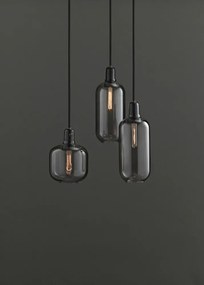 Normann Copenhagen Závesná lampa Amp Large, smoke/black 502118