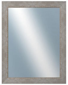 DANTIK - Zrkadlo v rámu, rozmer s rámom 70x90 cm z lišty TOMAS biela veľká (3032)