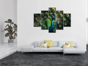 Obraz – Páv (150x105 cm)