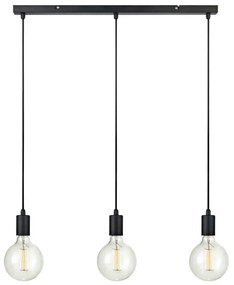 Čierne stropné svietidlo Markslöjd Sky Three