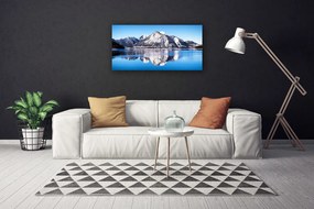 Obraz na plátne Jazero hory príroda 125x50 cm