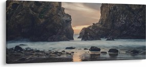 Obraz - Za súmraku (120x50 cm)