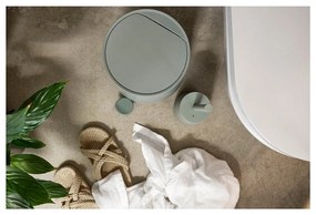 Zelený kúpeľňový pedálový kôš Zone Nova, 3 l