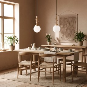 Toolight Toolight, stropné svietidlo 1xE27 APP1422-1CP, hnedá-biela, OSW-02415