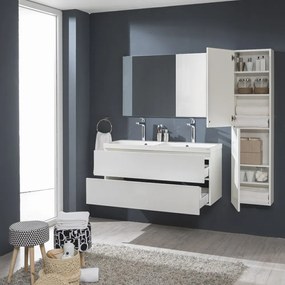 Mereo, Mereo Aira, kúpeľňová skrinka 170 cm vysoká, ľavé otváranie, Multidecor, Dub Wotan, MER-CN794LNDWOT