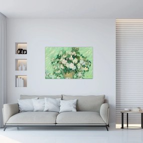 Obraz - Vincent van Gogh, Roses, reprodukcia (90x60 cm)