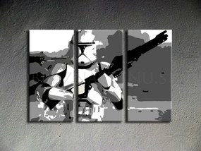 Ručne maľovaný POP Art obraz STAR WARS | rôzne rozmery