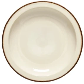 Dezertný tanier z kameniny v tehlovo-béžovej farbe ø 20 cm Poterie – Casafina