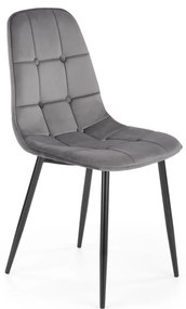 Jedálna stolička KINDREL, 1 ks, sivá