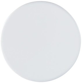 Biely nástenný háčik Wenko Melle, ⌀ 5 cm