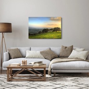 Obraz - Výhľad z kopca (90x60 cm)