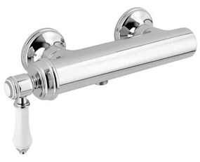 Nástenná sprchová batéria v lesklej striebornej farbe (1 výstup) Vienna – Sapho