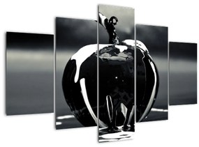 Obraz čierneho jablká (150x105 cm)