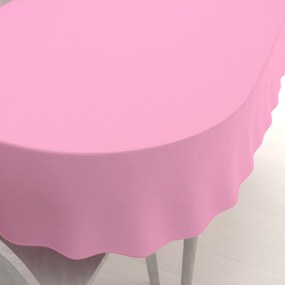 Biante Dekoračný oválny obrus Rongo RG-094 Sýto ružový 140x180 cm