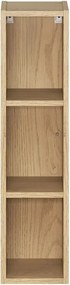 Horní závěsný koupelnový regál UNI 83-20-80 dub cremona