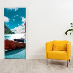 Fototapeta na dvere - Raj na zemi (95x205cm)