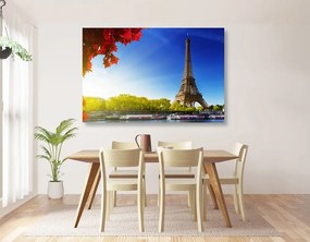 Obraz jesenný Paríž - 120x80