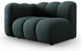 Tyrkysovomodrý modul pohovky (ľavý roh) Lupine – Micadoni Home