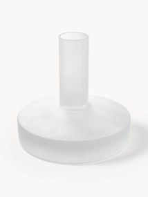 Ručne fúkaný reliéfny dekantér Ripple, 1,1 l