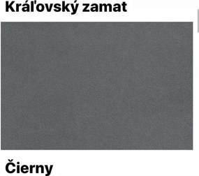 Taburetka Bunny s uškami velvet rôzne farby 82x43 cm