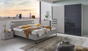 Set nočných stolíkov (2 ks) Tilburg, šedá sahara