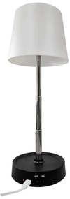 LED stmievateľná dotyková stolná lampa LED/3W/5V USB 800 mAh biela