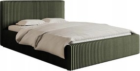 Manželská posteľ 140 cm Tulia 140 (olivová čierna)
