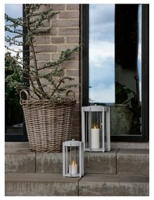 Svetlosivý LED lampáš na USB (výška 35 cm) Firefly – Zone