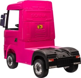 LEAN CARS Elektrické auto na batérie Scania 500R HL698 ružové 4x4