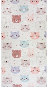 Slonovinový prateľný detský koberec 60x100 cm Cute Animals – Vitaus