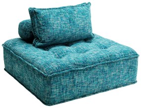 Element Portofino kreslo sivo-modré