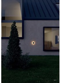 Redo 90369 - LED vonkajšie nástenné svietidlo AURA LED/8W/230V 3000K IP65 antracit