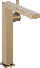 Hansgrohe Tecturis E vysoká umývadlová batéria bez výpuste kartáčovaný bronz 73072140
