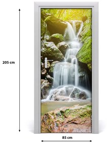 Fototapeta samolepiace na dvere vodopád 85x205 cm