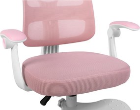 Detská rastúca stolička Neoseat JUNI 013 — látka, ružová