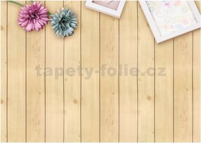 Samolepiace tapety 45 cm x 10 m IMPOL TRADE 9316, smrekové dosky, Samolepiace tapety