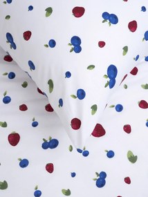 Bavlnená obliečka na vankúš Renforcé 70 × 90 cm – Lesné plody