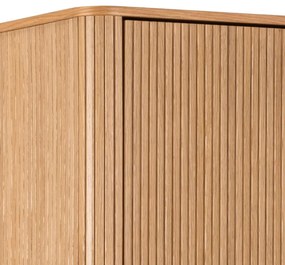 Šatní skříň Langley lakovaný dub přírodní