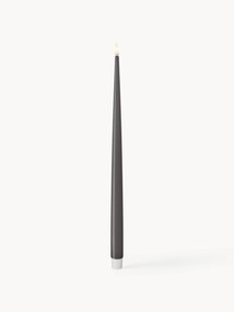Ručne vyrobené dlhé LED sviečky Real Flame, V 38 cm, 2 ks