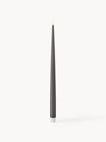 Ručne vyrobené dlhé LED sviečky Real Flame, V 38 cm, 2 ks