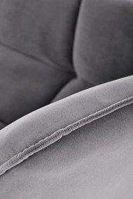 Křeslo Belton šedé