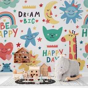 Sablio Tapeta Happy day - 336x220 cm