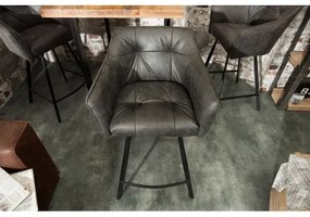 Barová stolička 39081 Loft Anti Šedá  - Komfort-nábytok