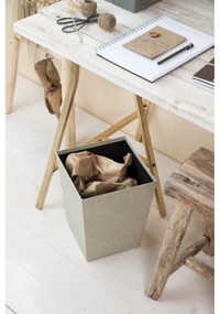 Béžový odpadkový kôš Sofia Canvas Paper Laminate – Bigso