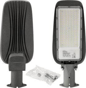 ECOLIGHT LED pouličná lampa 100W IP65 neutrálna biela