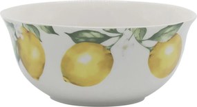 Porcelánová misa s citrónmi Maison Limone Blossom - Ø 24*7 cm / 1400 ml
