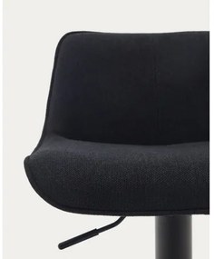 ZENDA BLACK barová stolička Čierna